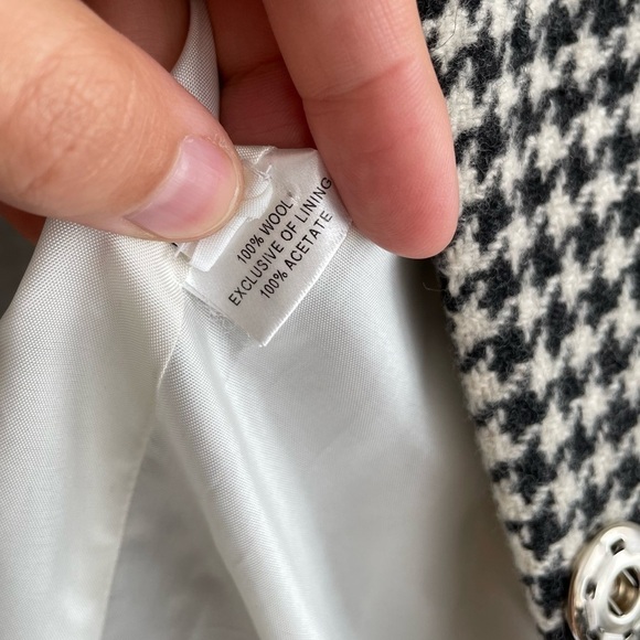 Loeffler Randall old money houndstooth 6 wedding guest equestrian New England - Picture 7 of 9